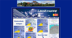 Desktop Screenshot of lausitzsonne.info