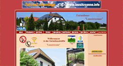 Desktop Screenshot of lausitzsonne.de